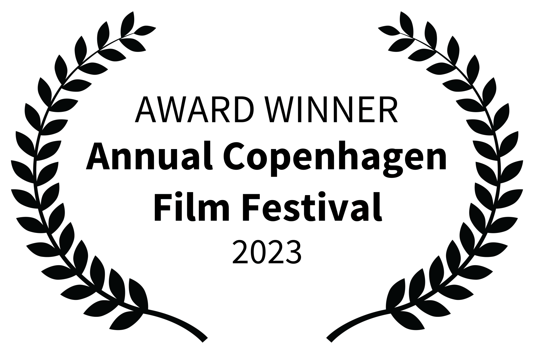AWARD WINNER Annual Copenhagen Film Festival 2023